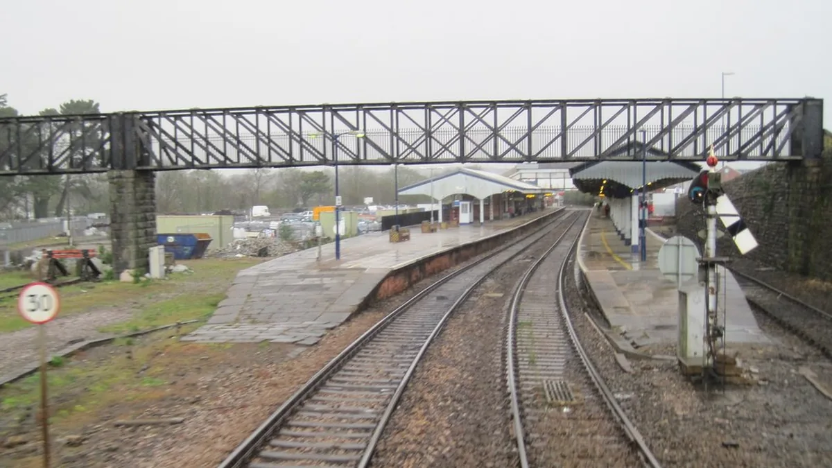Truro railway station. Photograph by Nigel Thompson, CC BY-SA 2.0.