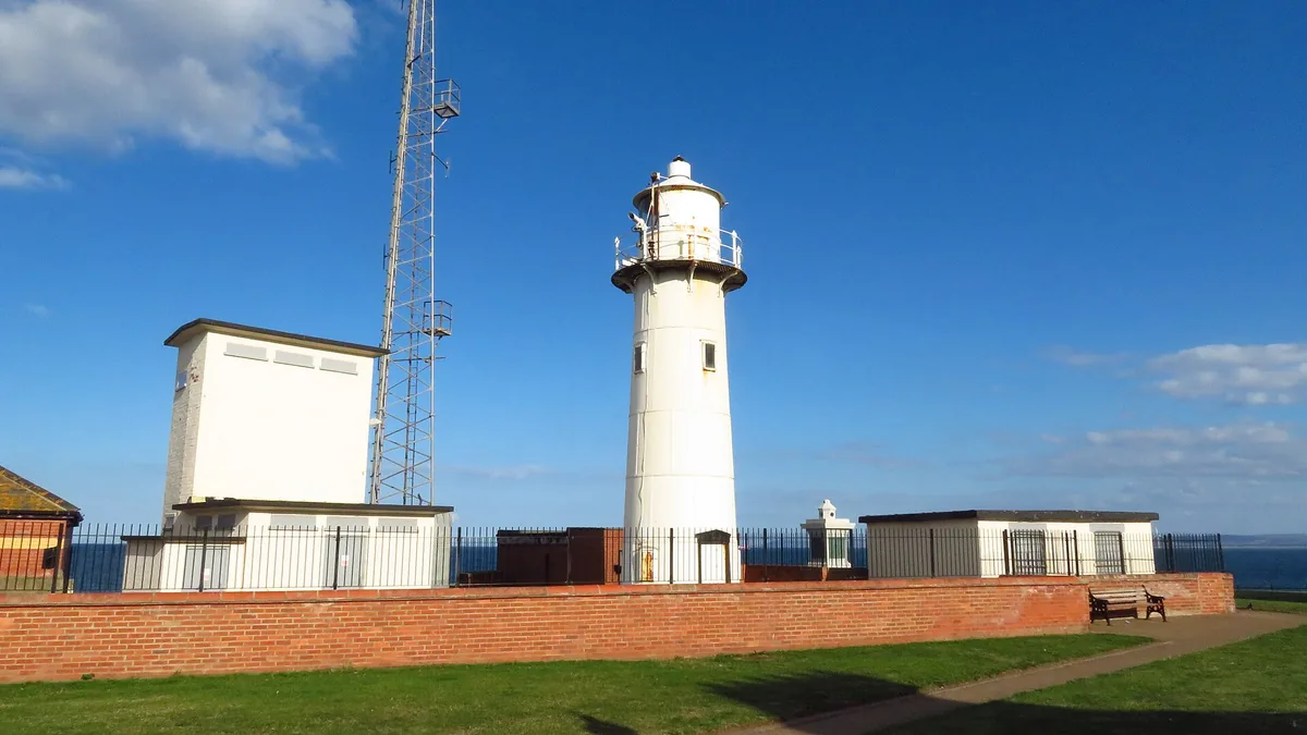 The Heugh Lighthouse in Hartlepool. Photograph by Colin Park, CC BY-SA 2.0.