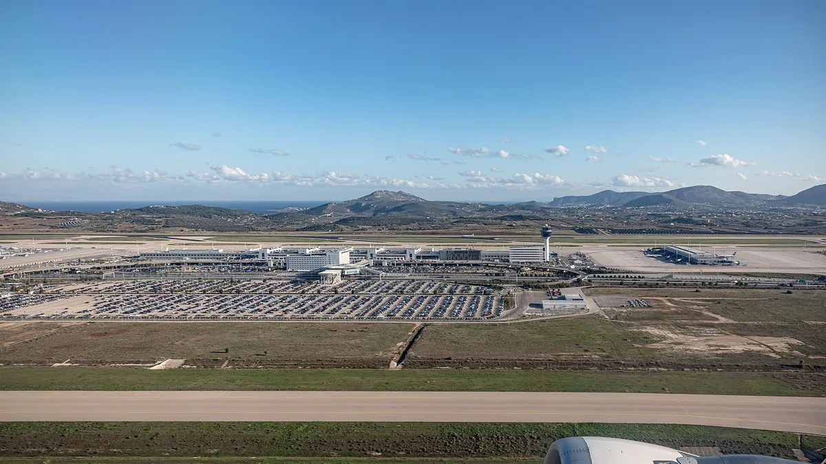 Athens International Airport. Photograph by Manfred Werner, CC BY-SA 4.0.