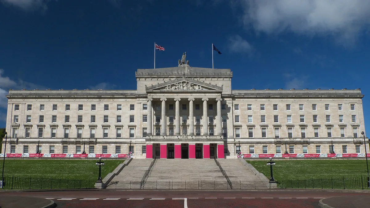 Parliament Buildings at Stormont. Photograph by Johndmcdonald, CC BY-SA 3.0.